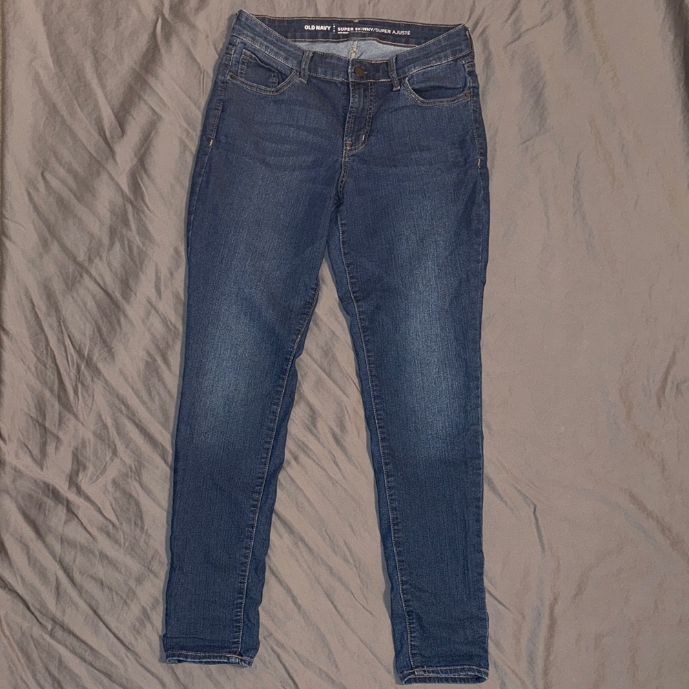 Women's Dark Blue Skinny Jeans sz 4